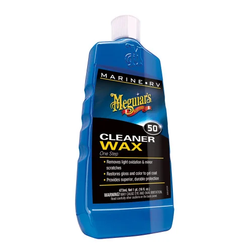 Meguiars 1 Step Boat Cleaner/Wax 16oz M-5016