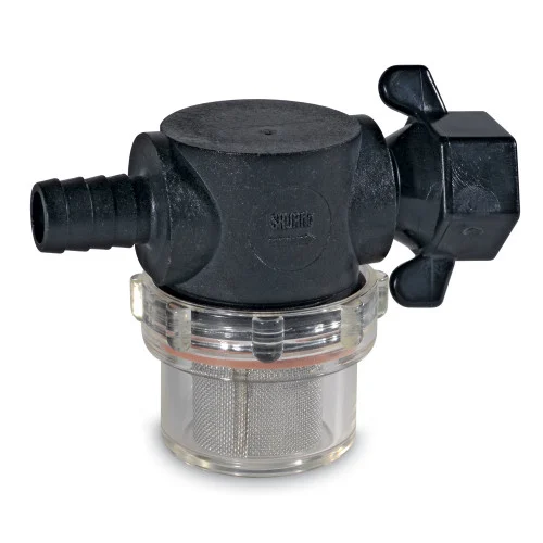Shurflo Swivel Nut Strainer 1/2 Barb 255-325