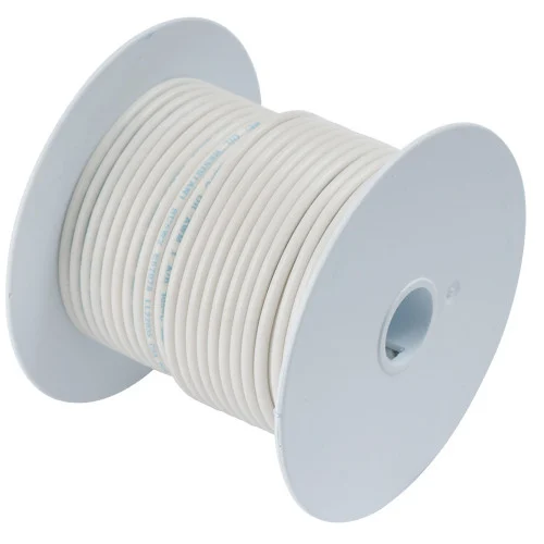 Ancor 10 Ga White Tinned Wire 100' 108910
