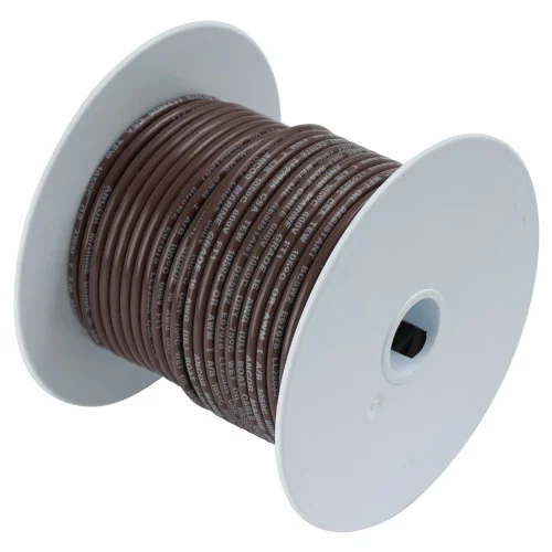 Ancor 14 Ga Brown Tinned Wire 100' 104210