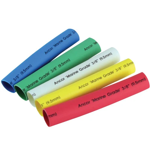 Ancor 3/8" x 3 H.S.Tubing Assorted Color 304503