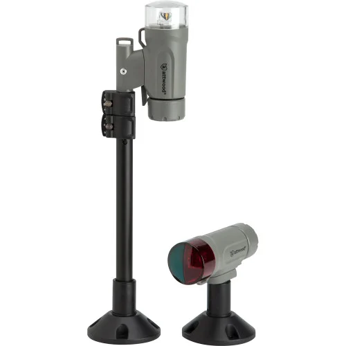 Attwood Marine Port Nav Light Inflat Gray 14192-7