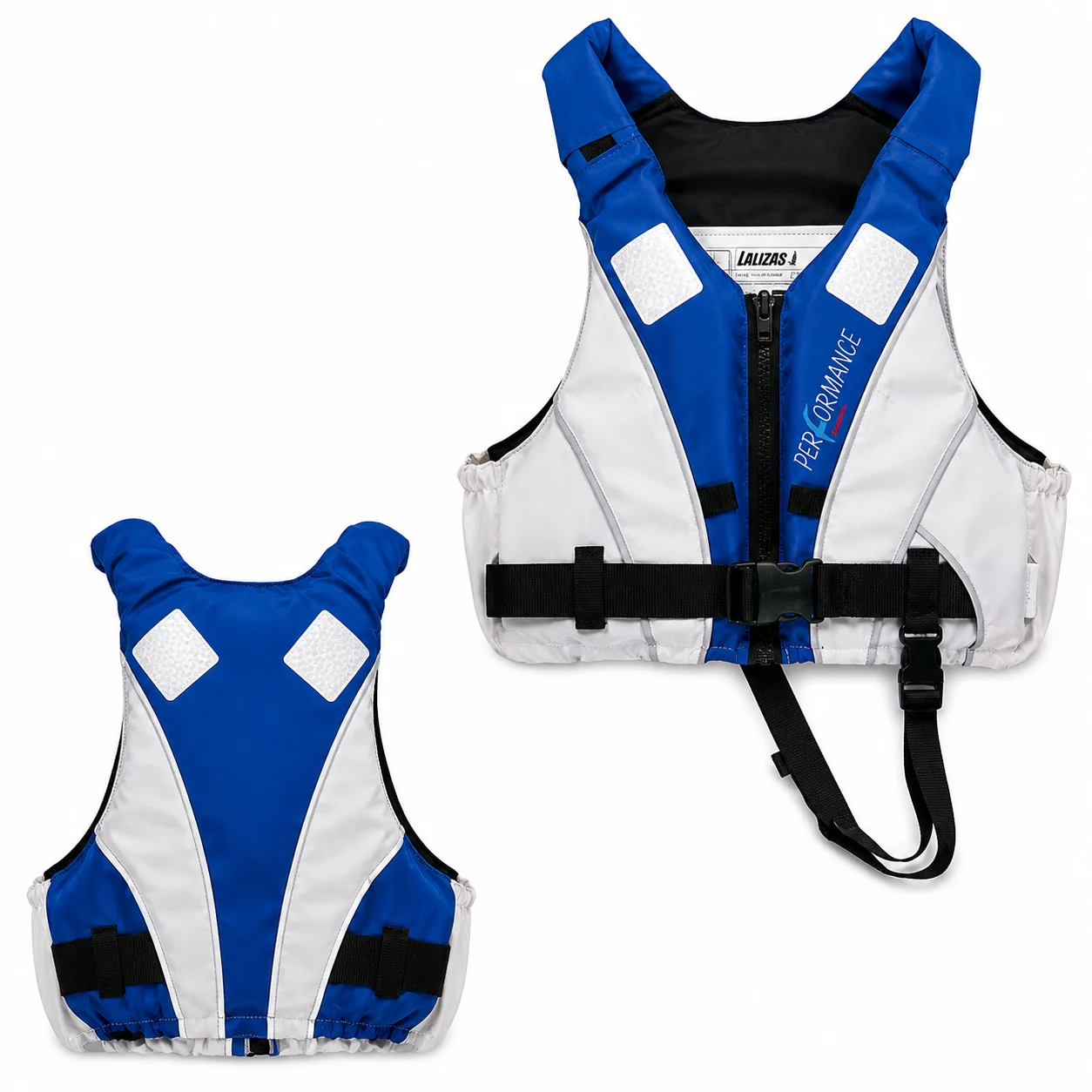 LALIZAS Performance Buoyancy Aid 50N | Adult 40–70kg | 71092 | Navy/Grey