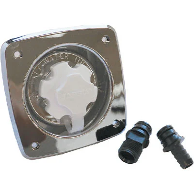 Jabsco Regulator with Mount 45 PSI Chrome 44412-2045
