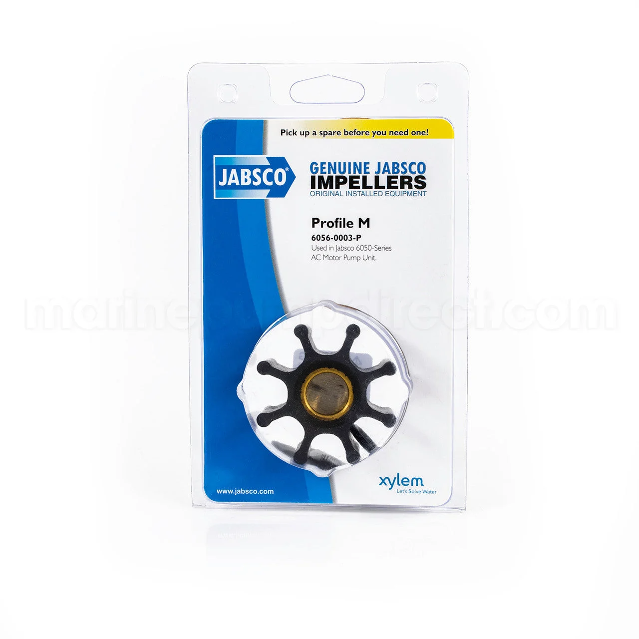 Jabsco Impeller 2.036 – Raw Water Pump Replacement Impeller