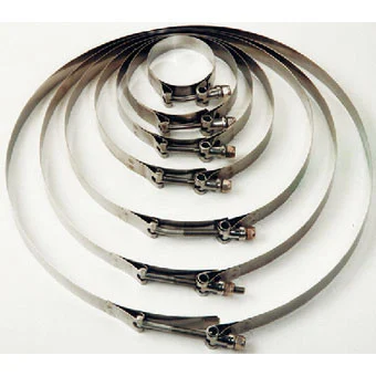 Trident Hose Clamps T-Bolt 4-1/2" 7204120L