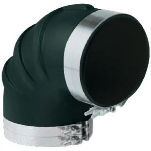 Trident Hose 90 Degree Rubber Elbow with T Clamp 3" Trl390SS