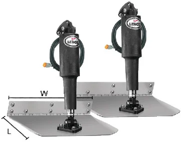 Lenco - 12x18 Trim Tab Kit 12 Ga No Sw - 15008-101