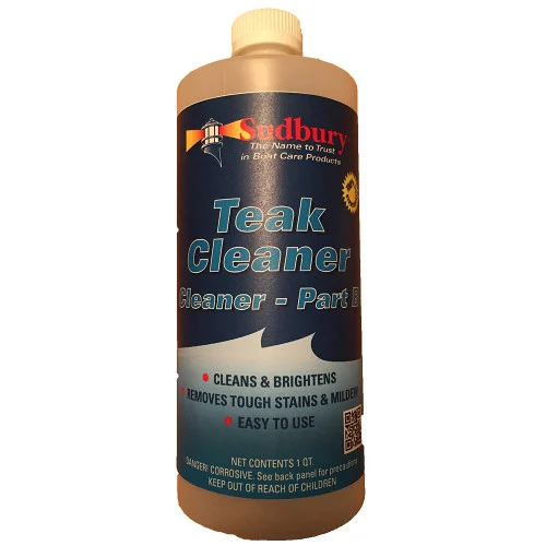 Sudbury Boat Care Teak Cleaner Part B Quart 862Q
