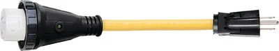 Parkpower by Marinco - 15a M-50a F Det Adpt 12 Bulk - 1550PA-B
