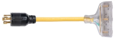 Parkpower by Marinco - Gen Adpt - 30a M To (3) 15a F - 30153GPA