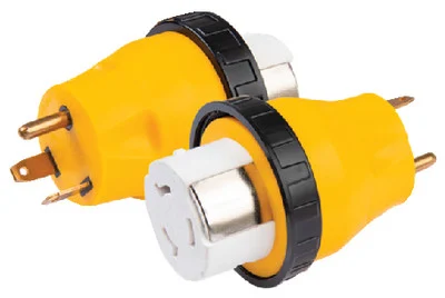 Parkpower by Marinco - 30a Male-50a Tl Female Adapter - 3050RVTLA
