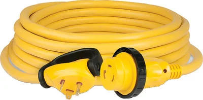 Parkpower by Marinco - Cordset-rv 30a 50ft Gray - 50SPP.RV