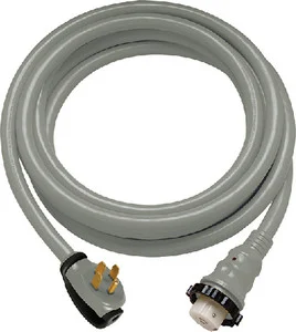 Parkpower by Marinco - Cordset-50a 36ft A/s Gray - 6152SPPGRV-36