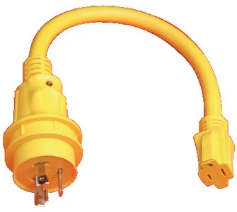 Marinco - 15amp/125v Fem Adapterpower - 105SPP