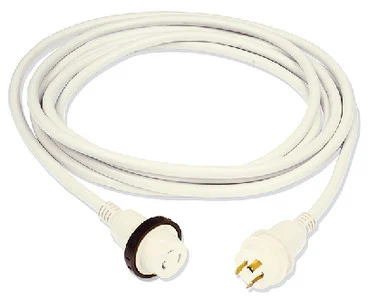 Marinco - 30a Shore Power Cord Wht 50ft - 199120