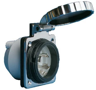 Marinco - Power Inlet 30 Amp - 303SSEL-B