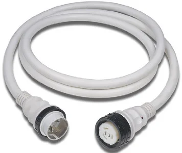 Marinco - Cordset 50a 125/250v 25ft Whit - 6152SPPW-25