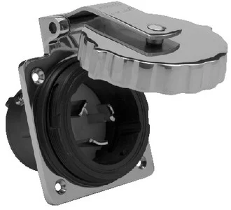 Marinco - Power Inlet S/s 50a/125v - 6371EL