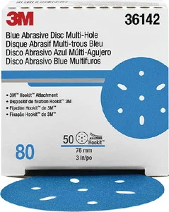 3M Marine - Disc Hookit Blue 6 400 50/bx - 36181