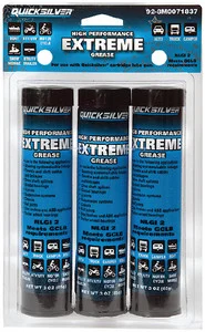 OEM Quicksilver Extreme Grease- 3 Oz- Pack of 3 92-8M0071837