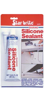 Starbrite - Silicone Sealant White 100ml - 82101