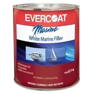 Evercoat White Marine Filler Gallon 100574
