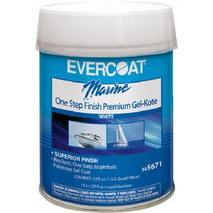 Evercoat One Step Finish Gelkote White Pt 105670