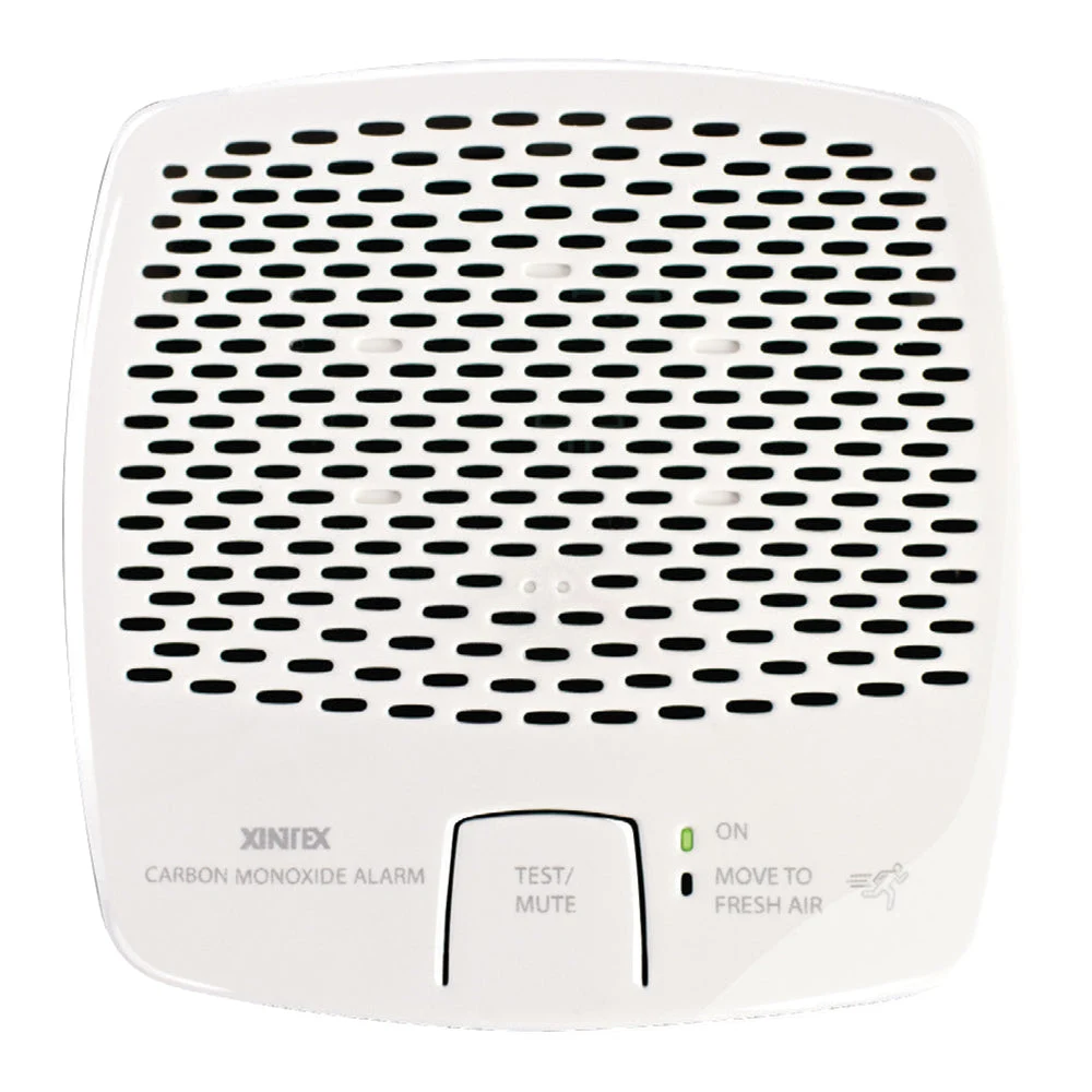 Xintex Carbon Monoxide Alarm - 12/24VDC Power - White