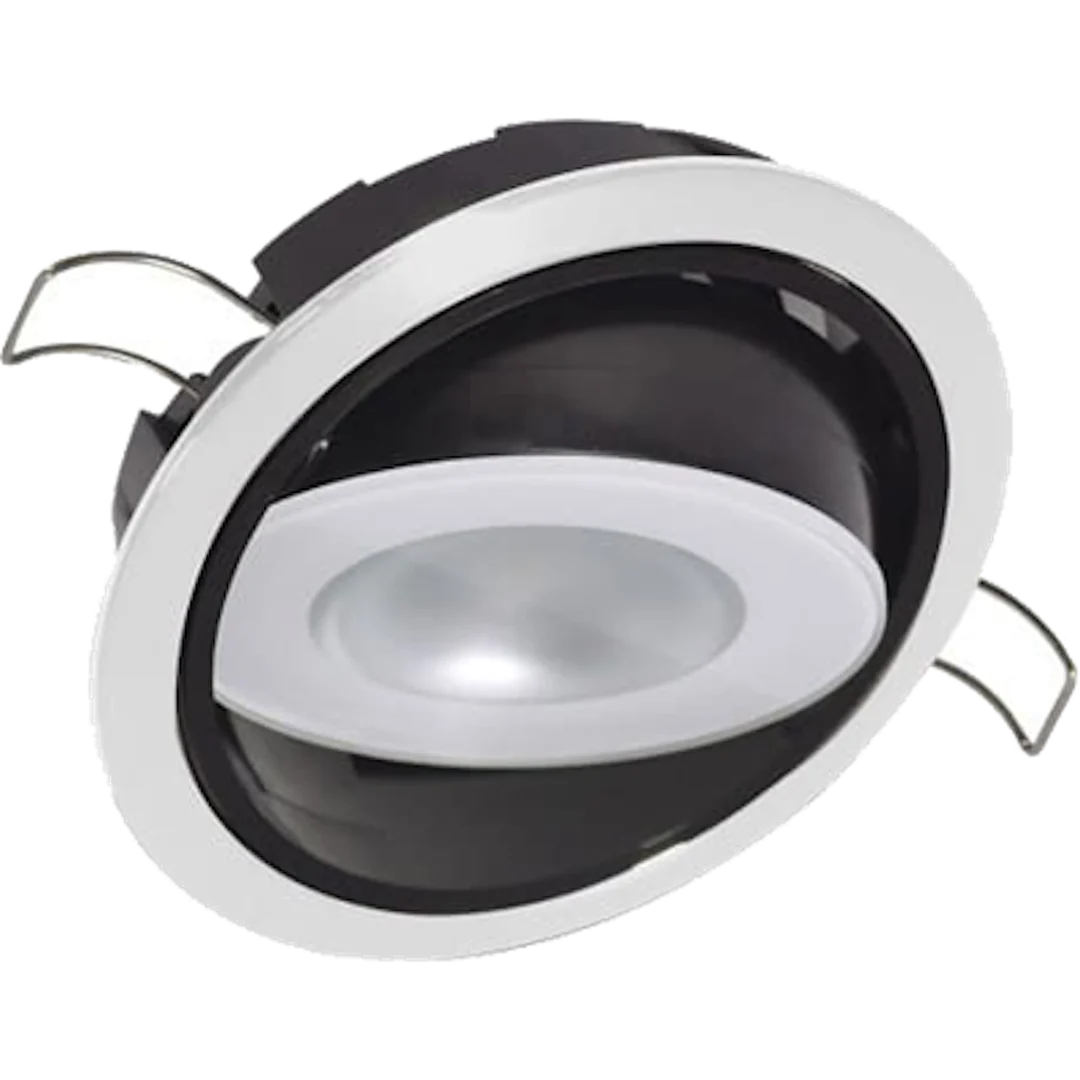 Lumitec Mirage Positionable Down Light - White Dimming - White Bezel