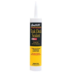Boat Life Teak Deck Sealant Cartridge -Black 1252
