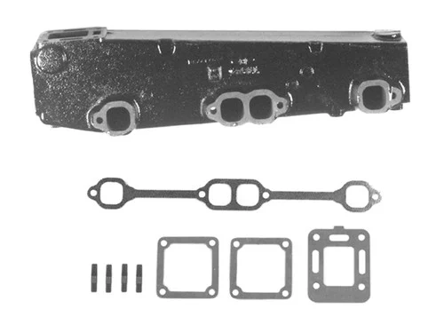 OEM Quicksilver/Mercury Port Side Exhaust Manifold Kit 77234A 7