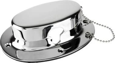 Sea-Dog Line Deck Pipe Chrome Brassw/Chain 322070