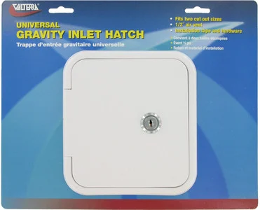 Valterra - Grav Hatch White Carded - A01-2002VP