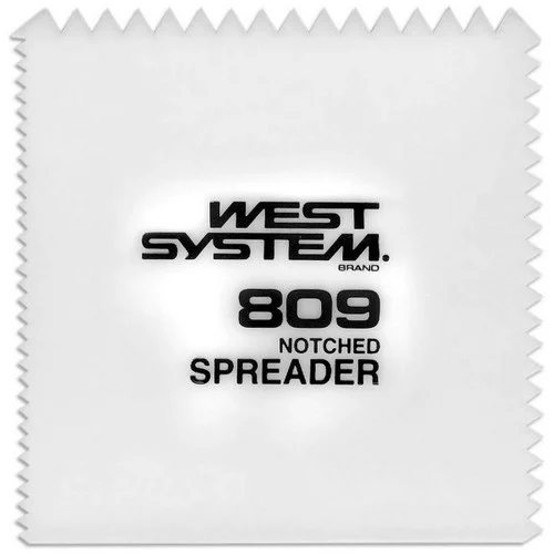 West System Notched Spreader 809