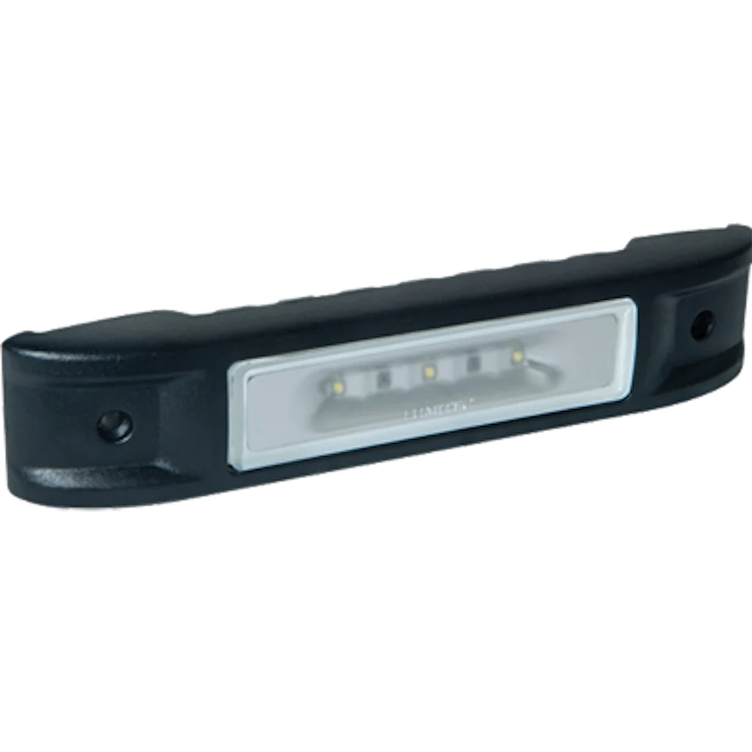 Lumitec Ibiza LED Engine Room Light - Red/White Dimming - Black Finish