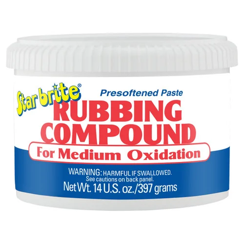 Starbrite Paste Rubber Comp/Med Oxi 14 Oz 82614