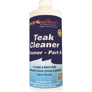 Sudbury Boat Care Teak Cleaner Part A Gallon 861G