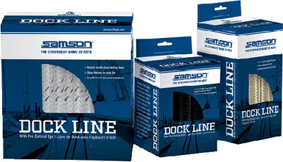Samson - Dock Line Dbl/brd 5/8x30 Black - 604040000000