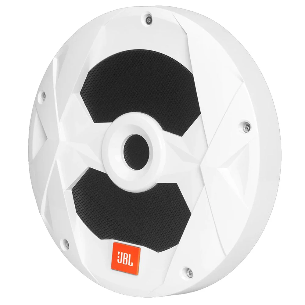 JBL MS10LW 10" 750W Subwoofer RGB Illuminated White Grill - Club Series