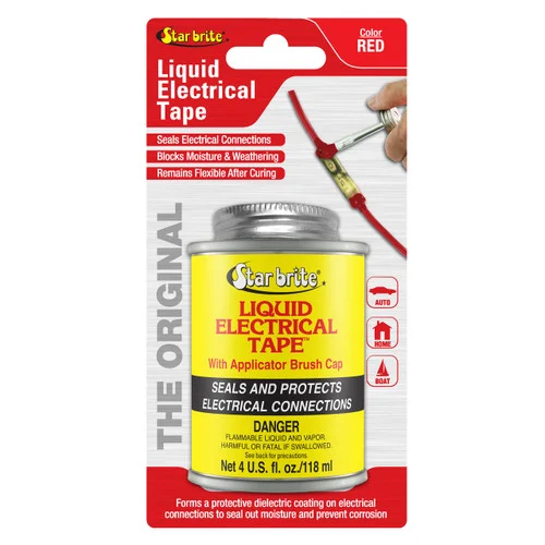 Starbrite Liquid Electric Tape Red 4 Oz 84105
