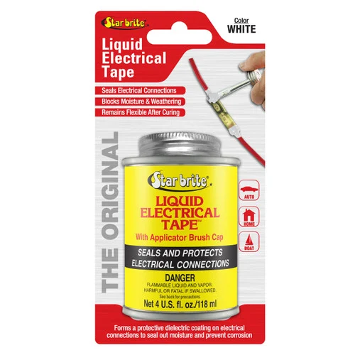 Starbrite Liquid Electric Tape White 4 Oz 84107