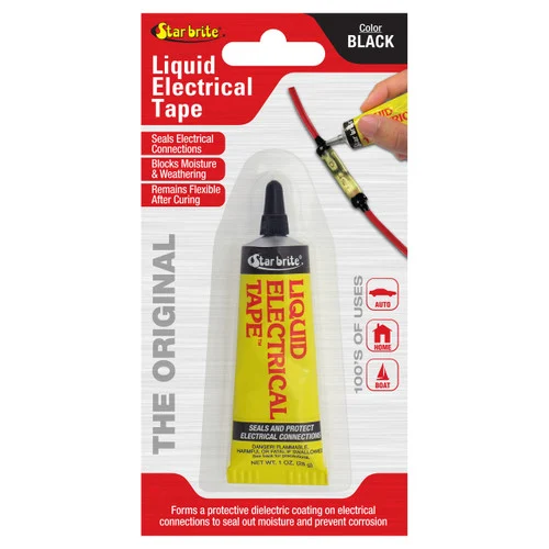 Starbrite Liquid Electric Tape Black 1 Oz 84154