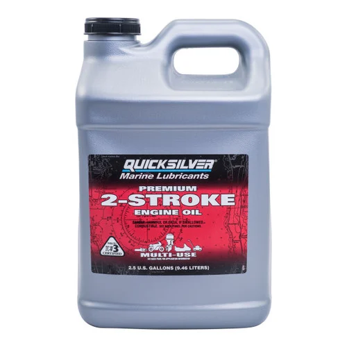 OEM Quicksilver 2-Stroke Premium TCW3 Outboard Engine Oil 858023Q01 858022Q01 858021Q01 858020Q01 8M0229784 8M0229789 8M0229791 8M0229793