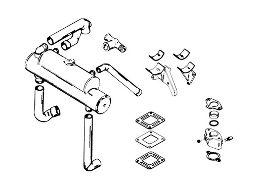 OEM Quicksilver/Mercury Closed Cooling Kit 860427A4