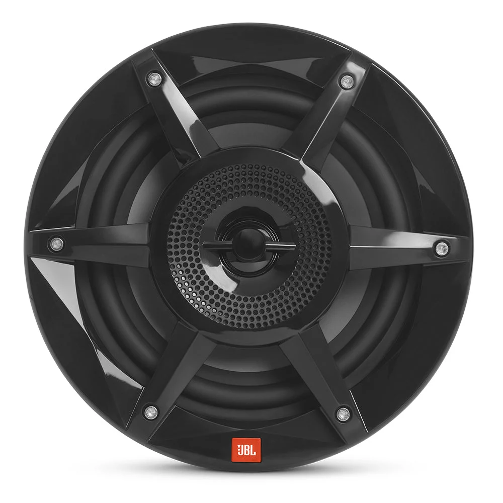 JBL 6.5" Coaxial Marine RGB Speakers - STADIUM Series - Black
