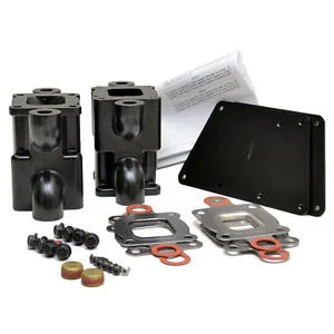 OEM MerCruiser V6/V8 Dry Joint Exhaust Riser 6" Spacer Kit (std cooling) 864908A1