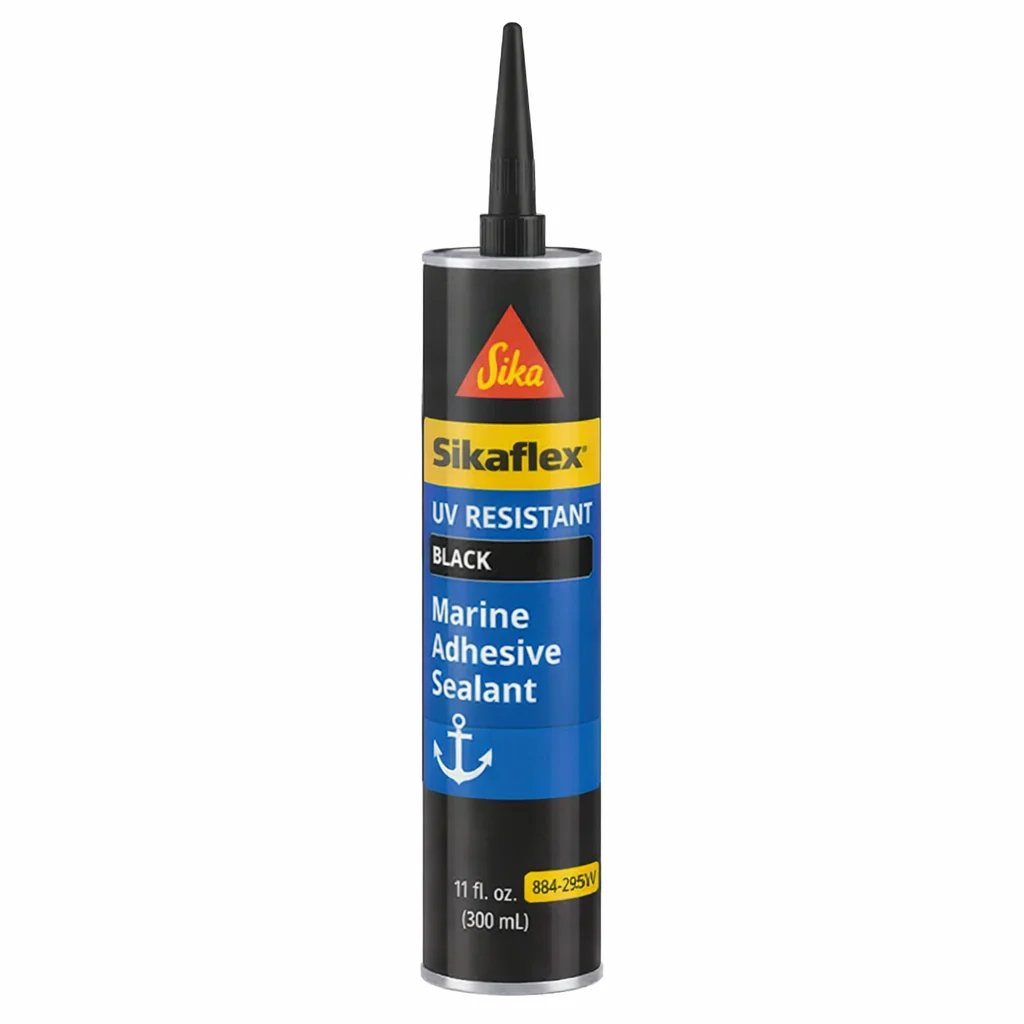 Sikaflex UV Resistant Sealant - Black - 11oz Cartridge - Marine Adhesive