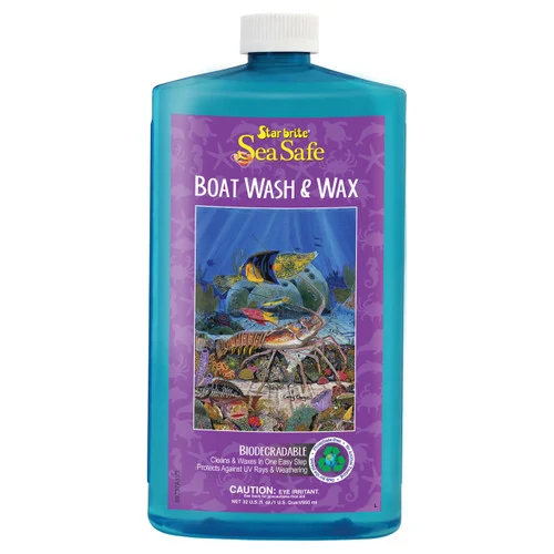 Starbrite Sea Safe Wash & Wax Quart 89737