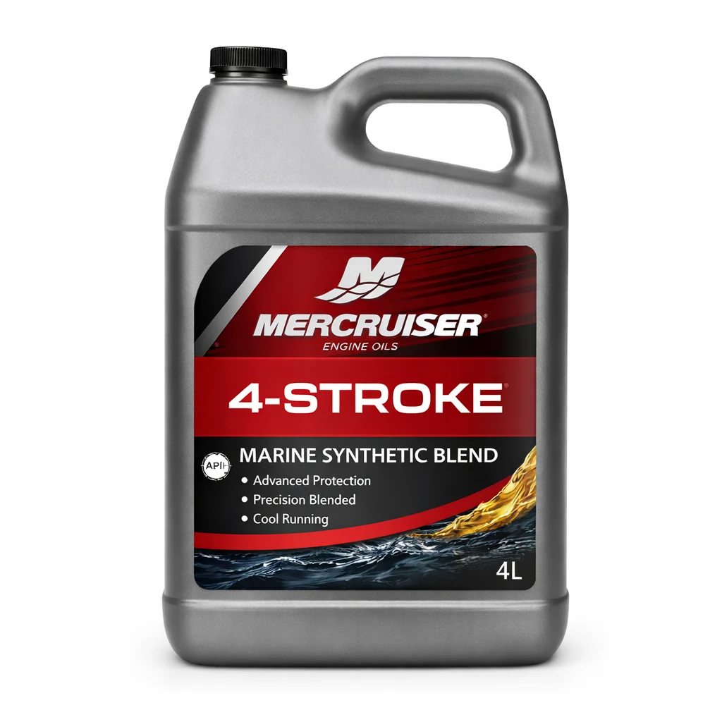 Mercruiser 4-Stroke Synthetic Oil 4L - OEM Part 8M0078642